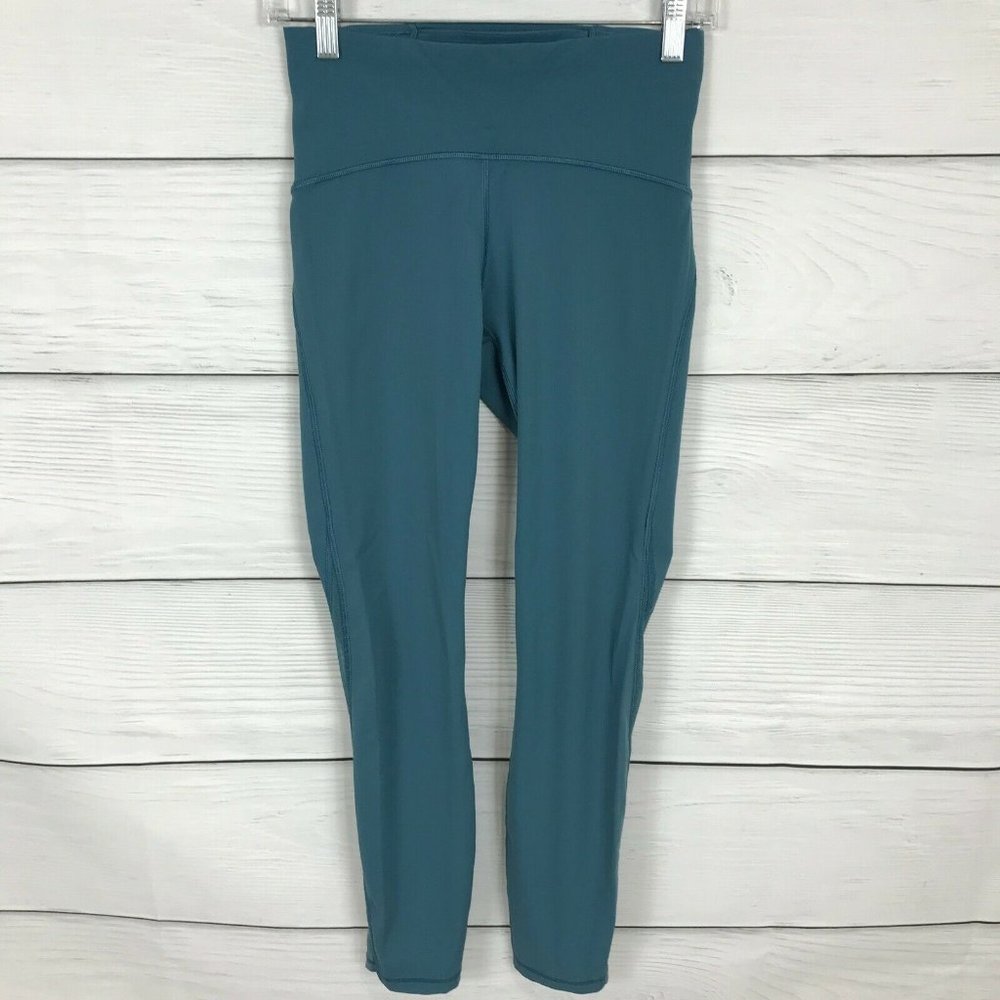 Lululemon Train Times 7/8 Pant *25" Persian Blue 6